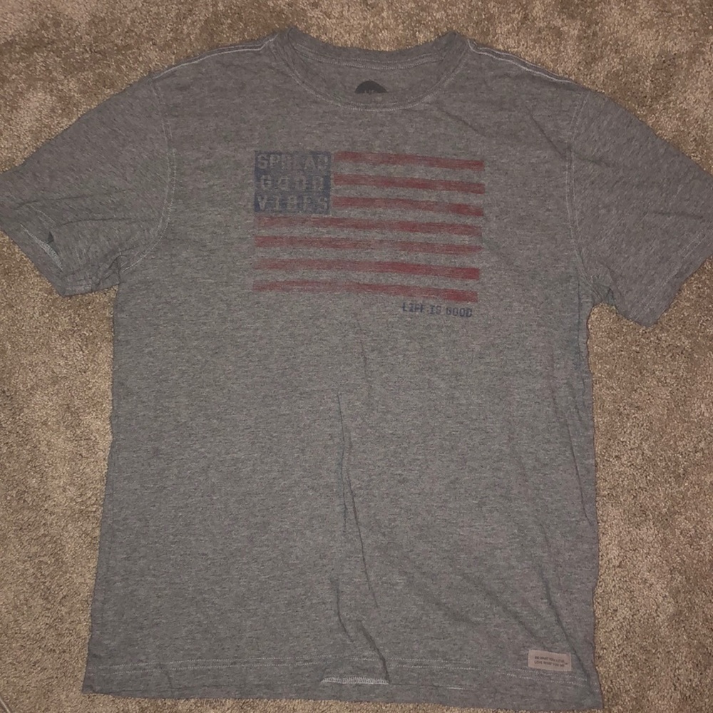 Life Is Good 🇺🇸 T-Shirt | Looks New